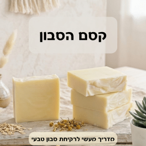 קסם הסבון ספר רוקחות טבעית מעשית